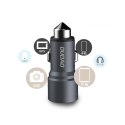 Dudao ładowarka samochodowa 2x USB 3.1A szary (R5 grey)