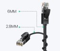 Ugreen kabel przewód internetowy sieciowy Ethernet patchcord RJ45 Cat 6A UTP 1000Mbps 10 m czarny (70656)