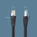 Ugreen kabel przewód internetowy sieciowy Ethernet patchcord RJ45 Cat 8 T568B 2m czarny (70329)