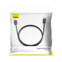 Baseus kabel przewód HDMI 2.0 4K 60 Hz 3D HDR 18 Gbps 2 m czarny (CAKGQ-B01)