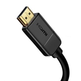 Baseus kabel przewód HDMI 2.0 4K 60 Hz 3D HDR 18 Gbps 3 m czarny (CAKGQ-C01)