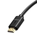 Baseus kabel przewód HDMI 2.0 4K 60 Hz 3D HDR 18 Gbps 3 m czarny (CAKGQ-C01)