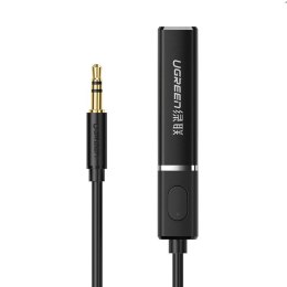 Ugreen transmiter Bluetooth 5.0 bezprzewodowy adapter audio 3,5 mm mini jack czarny (40761 CM107)