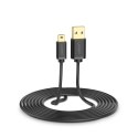 Ugreen kabel przewód USB - mini USB 480 Mbps 2 m czarny (US132 30472)