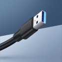 Ugreen kabel przewód przedłużacz przejściówka USB 3.0 (żeński) - USB 3.0 (męski) 3 m czarny (US129 30127)