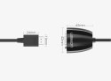 Ugreen kabel przewód przejściówka adapter jednokierunkowy z HDMI (męski) do VGA (żeński) FHD czarny (MM105 40253)