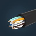 Ugreen przedłużacz kabel internetowy Ethernet RJ45 Cat 6 FTP 1000 Mbps 2 m czarny (NW112 11281)