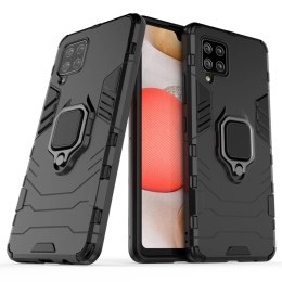 Ring Armor pancerne hybrydowe etui pokrowiec + magnetyczny uchwyt Samsung Galaxy A42 5G czarny