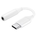 Samsung adapter przejściówka słuchawek 3,5 mm mini jack (żeński) - USB Typ C (męski) biały (EE-UC10JUWEGWW)