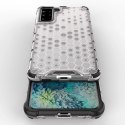 Honeycomb etui pancerny pokrowiec z żelową ramką Samsung Galaxy S21+ 5G (S21 Plus 5G) przezroczysty