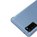 Clear View Case futerał etui z klapką Samsung Galaxy A72 4G czarny