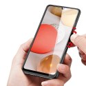 Dux Ducis Fino etui pokrowiec pokryty nylonowym materiałem Samsung Galaxy A42 5G czarny