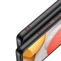 Dux Ducis Fino etui pokrowiec pokryty nylonowym materiałem Samsung Galaxy A42 5G szary