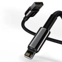 Baseus Tungsten kabel USB - Lightning 2,4 A 1 m czarny (CALWJ-01)