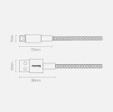 Baseus Tungsten kabel USB - Lightning 2,4 A 2 m czarny (CALWJ-A01)