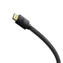 Baseus kabel HDMI 2.1 8K 60 Hz 48 Gbps / 4K 120 Hz / 2K 144 Hz 3D eARC QMS Dynamic HDR VRR ALLM 3 m czarny (CAKGQ-L01)