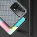 Dux Ducis Fino etui pokrowiec pokryty nylonowym materiałem Samsung Galaxy A72 4G szary