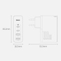 Baseus GaN2 Pro szybka ładowarka sieciowa 100W USB / USB Typ C Quick Charge 4+ Power Delivery czarny (CCGAN2P-L01)