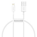 Baseus Superior kabel USB - Lightning 2,4A 0,25 m Biały (CALYS-02)