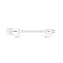 Baseus Superior kabel USB - Lightning 2,4A 1,5 m Biały (CALYS-B02)