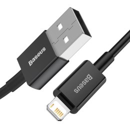 Baseus Superior kabel USB - Lightning 2,4 A 2 m czarny (CALYS-C01)