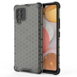 Honeycomb etui pancerny pokrowiec z żelową ramką Samsung Galaxy A42 5G czarny