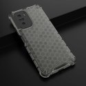 Honeycomb etui pancerny pokrowiec z żelową ramką Xiaomi Redmi K40 Pro+ / K40 Pro / K40 / Poco F3 czarny