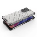 Honeycomb etui pancerny pokrowiec z żelową ramką Xiaomi Redmi K40 Pro+ / K40 Pro / K40 / Poco F3 czarny