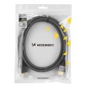 Wozinsky kabel HDMI 2.1 8K 60 Hz 48 Gbps / 4K 120 Hz / 2K 144 Hz 2 m srebrny (WHDMI-20)