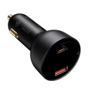 Baseus Superme szybka ładowarka samochodowa USB / USB Typ C 100W PPS Quick Charge Power Delivery + kabel USB Typ C 100W (20V/5A)