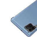 Clear View Case futerał etui z klapką Samsung Galaxy A22 4G czarny