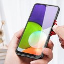 Dux Ducis Fino etui pokrowiec pokryty nylonowym materiałem Samsung Galaxy A22 4G zielony