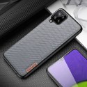 Dux Ducis Fino etui pokrowiec pokryty nylonowym materiałem Samsung Galaxy A22 4G zielony