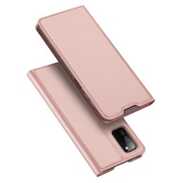 Dux Ducis Skin Pro kabura etui pokrowiec z klapką Samsung Galaxy A03s różowy