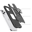 Wozinsky Ring Armor pancerne hybrydowe etui pokrowiec + magnetyczny uchwyt iPhone 13 Pro Max czarny