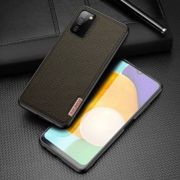 Dux Ducis Fino etui pokrowiec pokryty nylonowym materiałem Samsung Galaxy A03s zielony