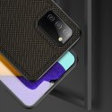 Dux Ducis Fino etui pokrowiec pokryty nylonowym materiałem Samsung Galaxy A03s zielony