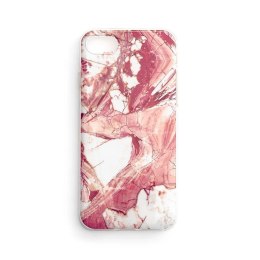 Wozinsky Marble żelowe etui pokrowiec marmur Samsung Galaxy A22 4G różowy