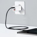 Baseus Super Si Pro szybka ładowarka USB / USB Typ C 30W Power Delivery Quick Charge biały (CCSUPP-E02)