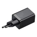 Baseus Super Si Pro szybka ładowarka USB / USB Typ C 30W Power Delivery Quick Charge czarny (CCSUPP-E01)