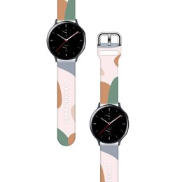 Strap Moro opaska do Samsung Galaxy Watch 42mm silikonowy pasek bransoletka do zegarka wzór 11