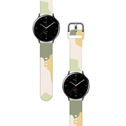 Strap Moro opaska do Samsung Galaxy Watch 42mm silikonowy pasek bransoletka do zegarka wzór 14