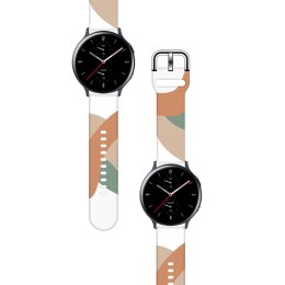 Strap Moro opaska do Samsung Galaxy Watch 42mm silikonowy pasek bransoletka do zegarka wzór 3