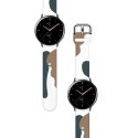 Strap Moro opaska do Samsung Galaxy Watch 46mm silikonowy pasek bransoletka do zegarka wzór 1