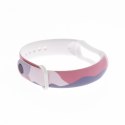 Strap Moro opaska do Xiaomi Mi Band 6 / Mi Band 5 silikonowy pasek bransoletka do zegarka wzór 12