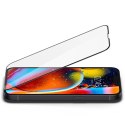 Szkło hartowane Spigen Glass FC na iPhone 13 / 13 Pro / 14 - czarne