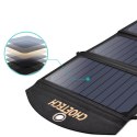 Ładowarka Choetech SC001 solarna składana 19W 2x USB-A - czarna