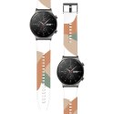 Strap Moro opaska do Huawei Watch GT2 Pro silikonowy pasek bransoletka do zegarka wzór 4