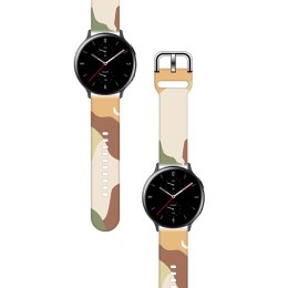 Strap Moro opaska do Samsung Galaxy Watch 46mm silikonowy pasek bransoletka do zegarka wzór 16