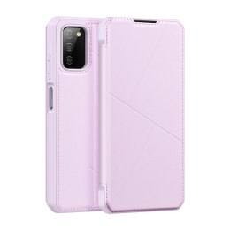 DUX DUCIS Skin X kabura etui pokrowiec z klapką Samsung Galaxy A03s różowy